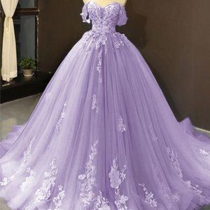Lilac Ball Gown